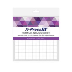 X-press It Foam Squares 12mm x 12mm