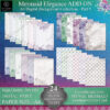 A4 Mermaid Elegance Digital ADD ON Background Collection Part 9