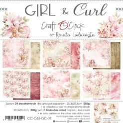 Girl and Curl 8x8 Main Papers