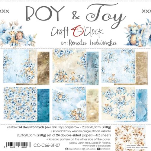 Boy and Toy 8x8 Main Papers