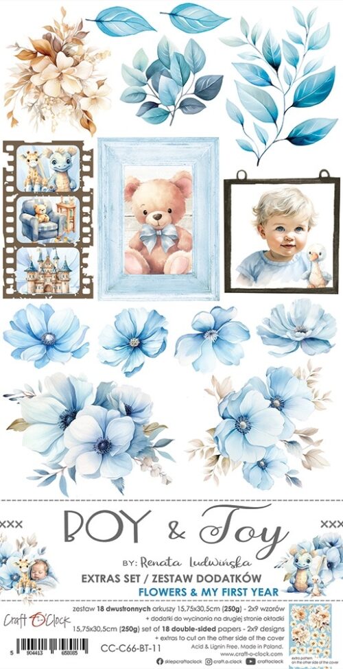 Boy and Toy Extras Set 1