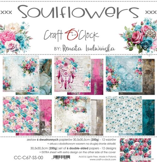 Soul Flowers 12x12 Main Papers