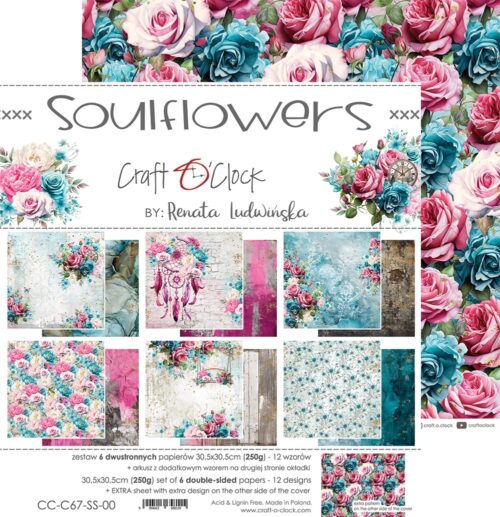 Soul Flowers 12x12 Main Papers - Image 8