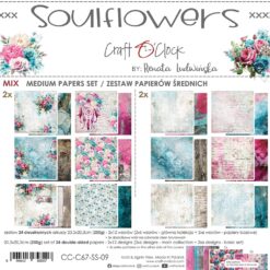 Soul Flowers 8x8 Mixed Set Papers