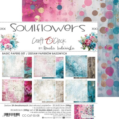 Soul Flowers 8x8 Mixed Set Papers - Image 20