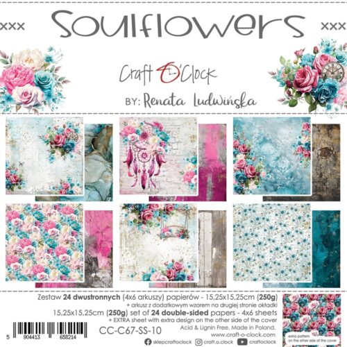 Soul Flowers 6x6 Main Papers