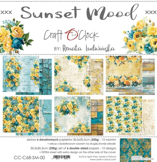 Sunset Mood 12x12 Main Papers