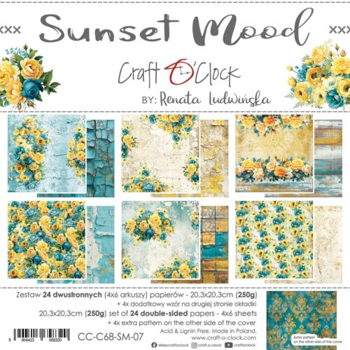 Sunset Mood 8x8 Mixed Set Papers - Image 2
