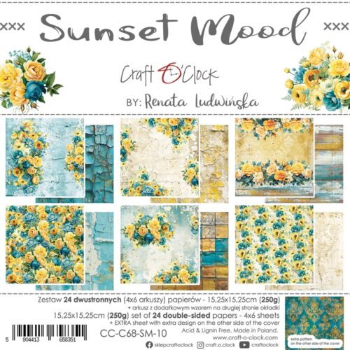 Sunset Mood 6x6 Main Papers