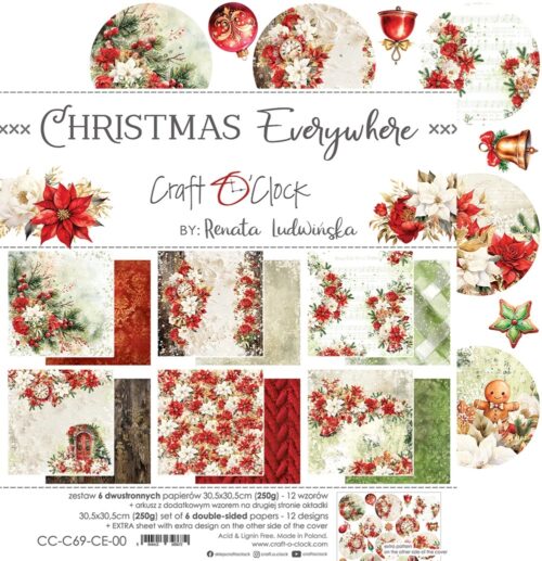 Christmas Everywhere 12x12 Main Papers - Image 8
