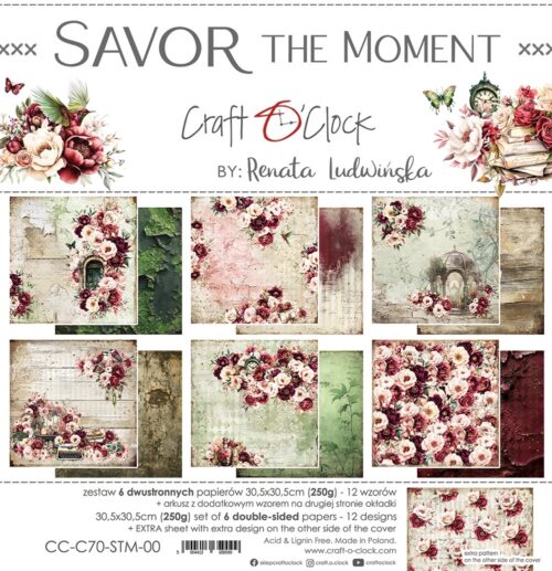 Savor the Moment 12x12 Main Papers