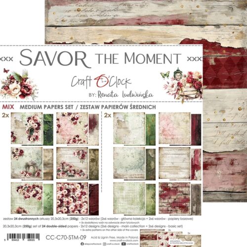 Savor the Moment 8x8 Mixed Set Papers - Image 16