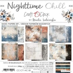Nighttime Chills 8x8 Background Papers