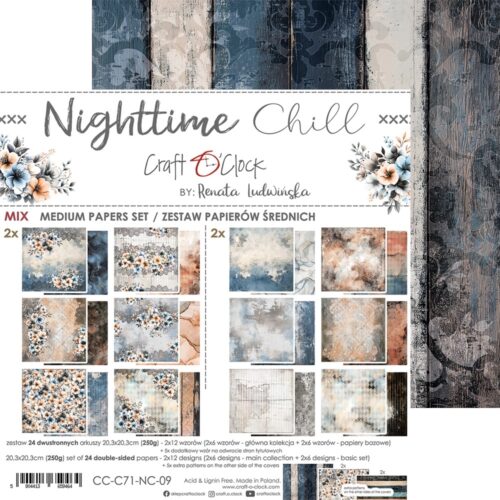 Nighttime Chills 8x8 Mixed Set Papers - Image 16