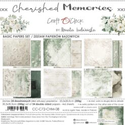 Cherished Memories 8x8 Background Papers
