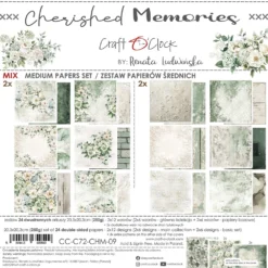 Cherished Memories 8x8 Mixed Set Papers