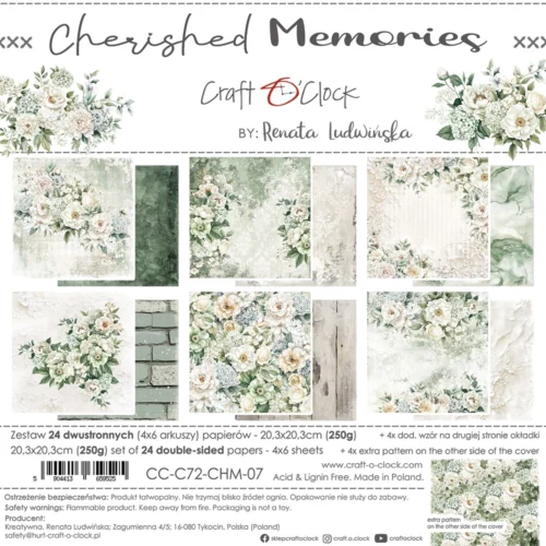 Cherished Memories 8x8 Mixed Set Papers - Image 2