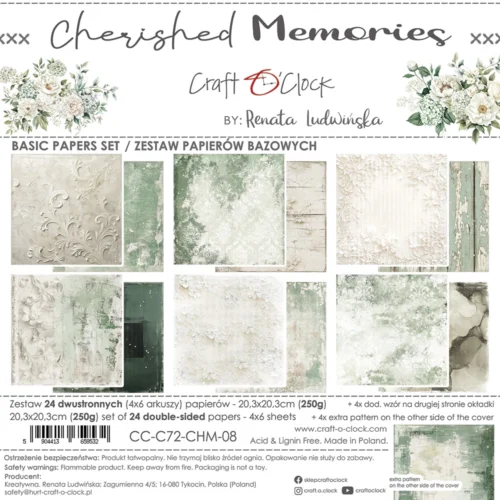 Cherished Memories 8x8 Mixed Set Papers - Image 9