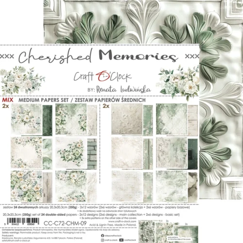 Cherished Memories 8x8 Mixed Set Papers - Image 16