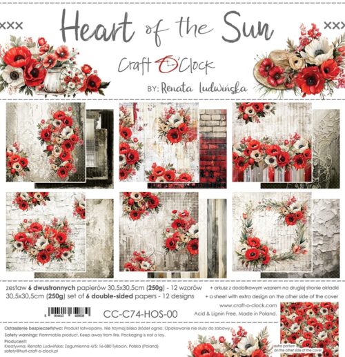 Heart of the Sun 12x12 Main Papers