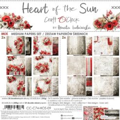 Heart of the Sun 8x8 Mixed Set Papers