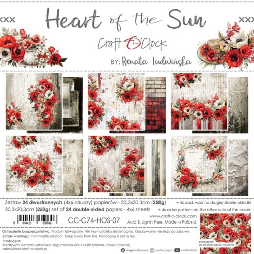 Heart of the Sun 8x8 Mixed Set Papers - Image 2