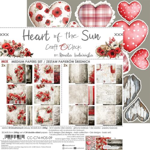 Heart of the Sun 8x8 Mixed Set Papers - Image 16