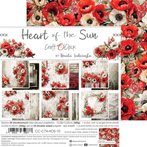 Heart of the Sun 6x6 Main Papers - Image 8