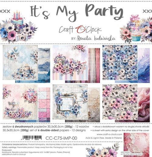 It's My Party 12x12 Main Papers