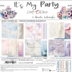 It's My Party 8x8 Background Papers