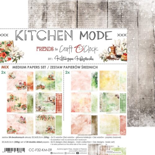 Kitchen Mode 8x8 Mixed Set Papers - Image 16