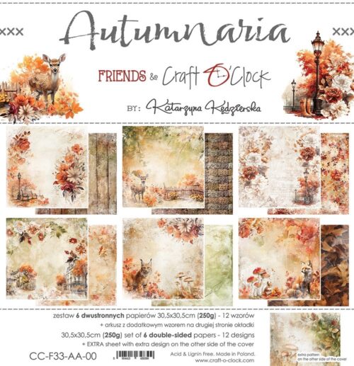 Autumn Aria 12x12 Main Papers