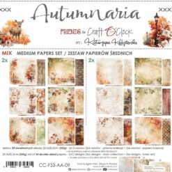 Autumn Aria 8x8 Mixed Set Papers