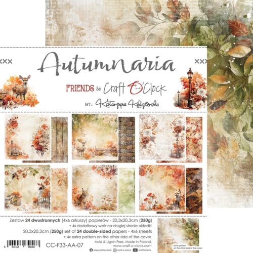 Autumn Aria 8x8 Mixed Set Papers - Image 18