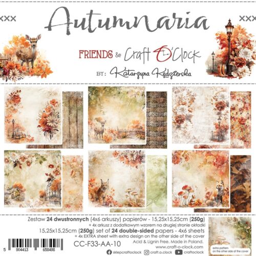 Autumn Aria 6x6 Main Papers