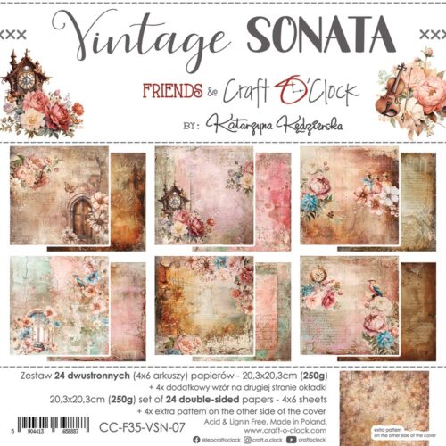 Vintage Sonata 8x8 Main Papers