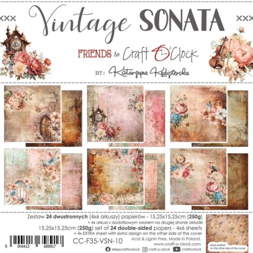 Vintage Sonata 6x6 Main Papers