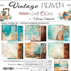 Vintage Heaven 8x8 Background Papers