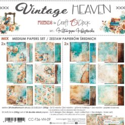 Vintage Heaven 8x8 Mixed Set Papers