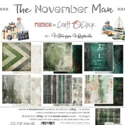 The November Man 12x12 Main Papers