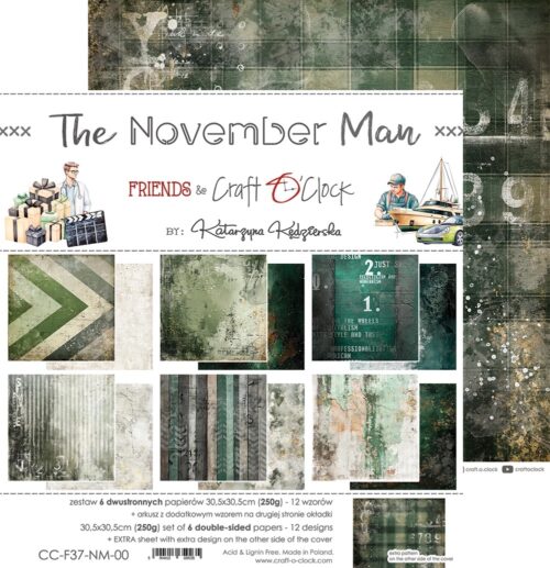 The November Man 12x12 Main Papers - Image 9