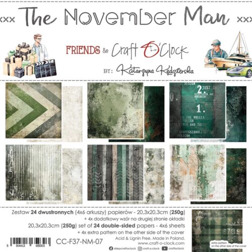 The November Man 8x8 Main Papers