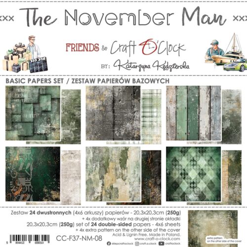 The November Man 8x8 Mixed Set Papers - Image 9