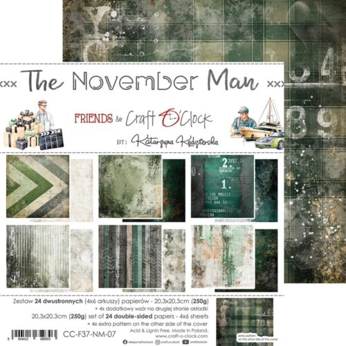 The November Man 8x8 Mixed Set Papers - Image 18