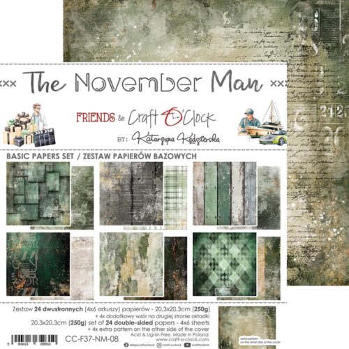 The November Man 8x8 Mixed Set Papers - Image 20