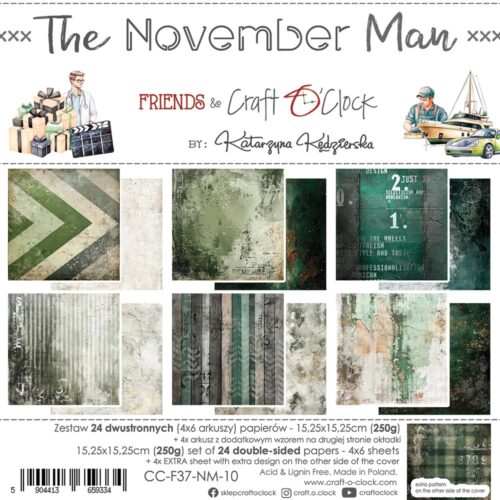 The November Man 6x6 Main Papers