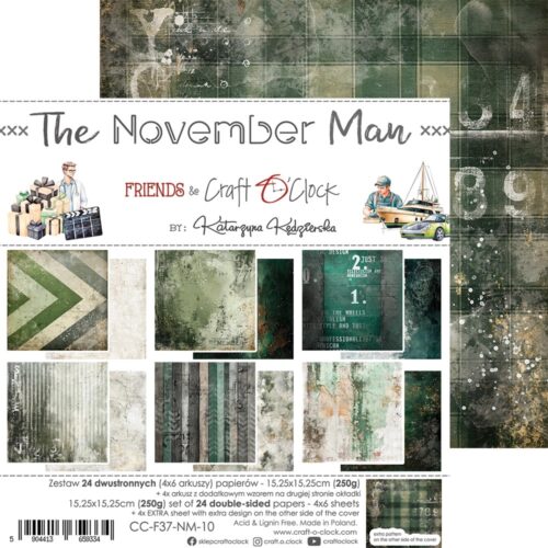 The November Man 6x6 Main Papers - Image 8