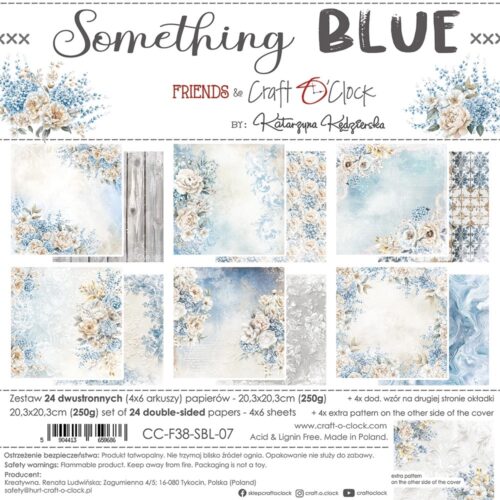 Something Blue 8x8 Main Papers