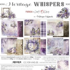 Heritage whispers 12x12 papers