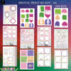 Digital Fantasia Island Envelopes, Tags and Embellishment Collection